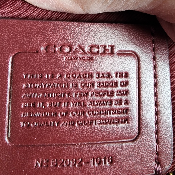 COACH Dalton Colorblock Pink, Raspberry EUC - Picture 11 of 11